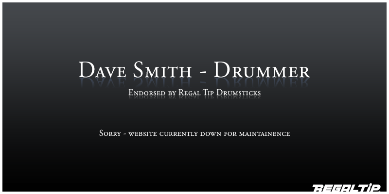 Dave Smith Freelance Session Drummer Yorkshire